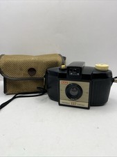 Vintage 1950’s Kodak Brownie 127 Camera with Dakon Lens With Case - Working