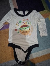 Star Wars Babygrow Baby Yoda The Child  9-12months