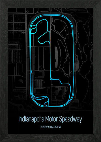 Indianapolis speedway map - indianapolis,