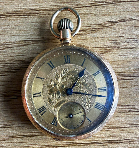 Antique swiss 18ct gold ladies - antique,