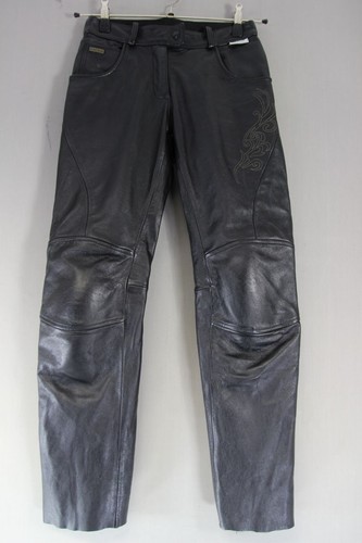 Richa black leather biker - richa,
