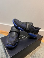 Prada cloudbust navy sneakers - prada,