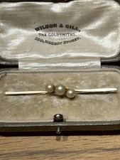 9ct Gold CIRO Bar Brooch