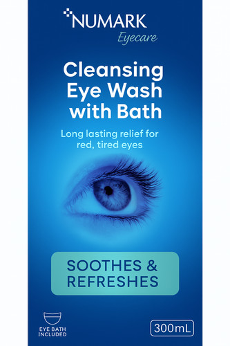 Multi action eye wash and - wash,