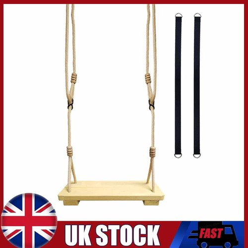 Solid wooden hanging swing - solid,