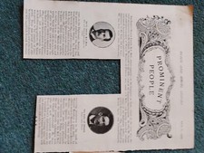 Sk16 Ephemera 1900 Picture Sir