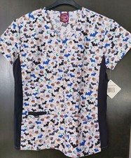 JDM Uniforms - Halloween Scrub Top - L