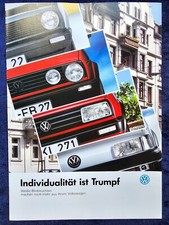 VW Accessories Brochure, White