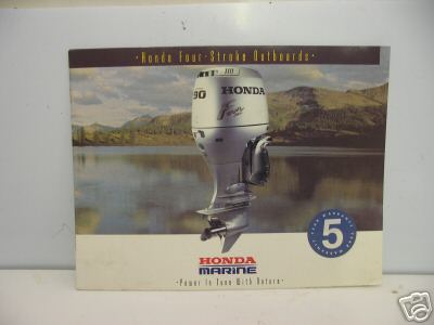 Honda four stroke - four-stroke, outboard