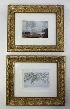 Pair Of Gold Giltwood Ornate