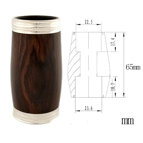 Clarinet barrel african ebony - barrel/african,