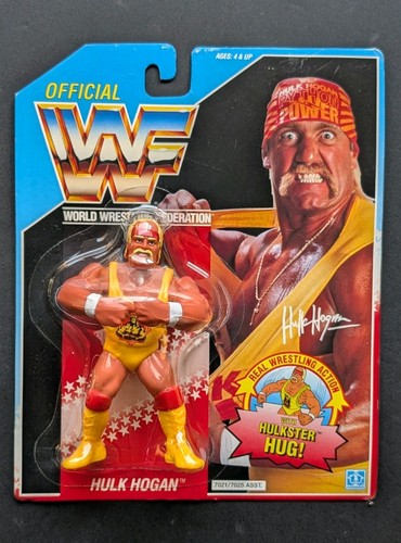 Wwf hasbro moc hulk hogan - wwf,