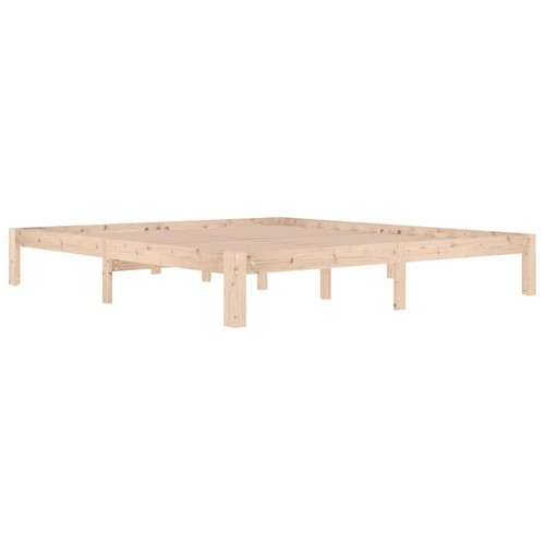 Bed frame wooden - bed, bedstead