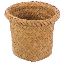  Wicker Waste Paper Bin Small
