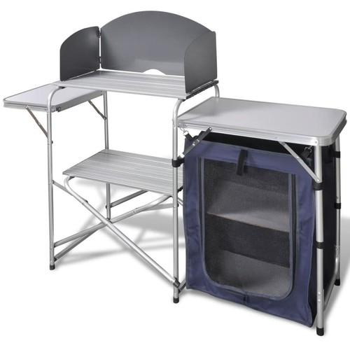 Foldable camping kitchen unit - camping,