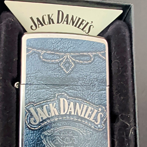 Jack daniels zippo - jack, metal