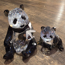 Swarovski Panda Mother and Cub