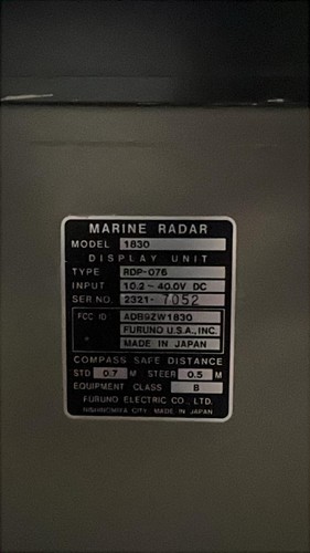 Furuno marine radar - furuno,