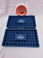 Bar Memorabilia - X2 Labatt's Drip Trays & Stones Bitter Ashtray
