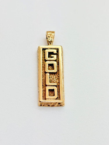 9ct yellow solid gold - 9ct, ingot