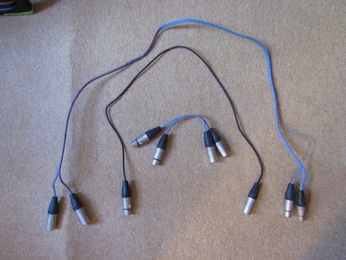 Neutrik xlr male - male, and