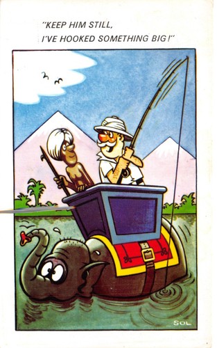 Sapphire comic postcard no - ,