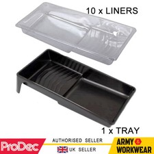 Prodec 4" Paint Tray + 10 x