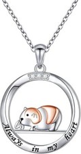 Sterling Silver Animal Guinea