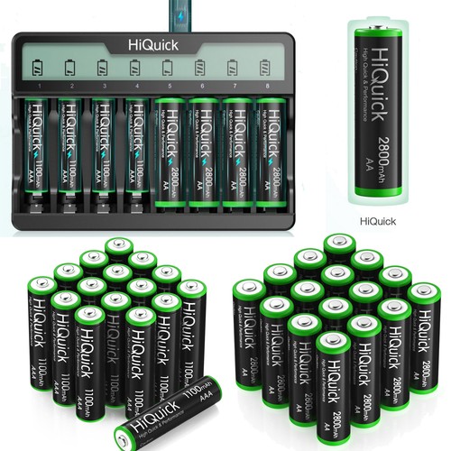 Hiquick aaa rechargeable - hiquick, aa