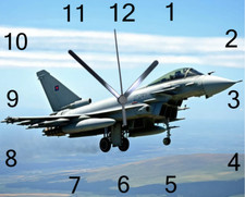 RAF typhoon wall hanging