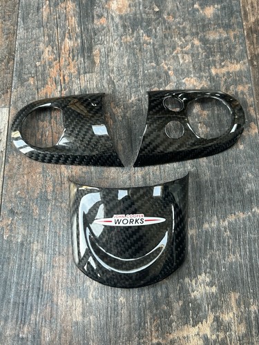 Carbon jcw steering wheel - steering,