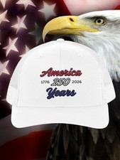 Embroidered Patriotic American