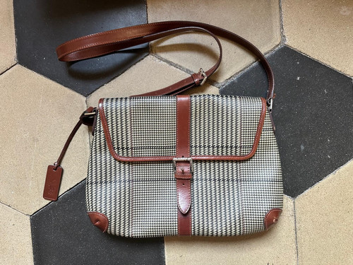 Ralph lauren tweed crossbody - ralph,