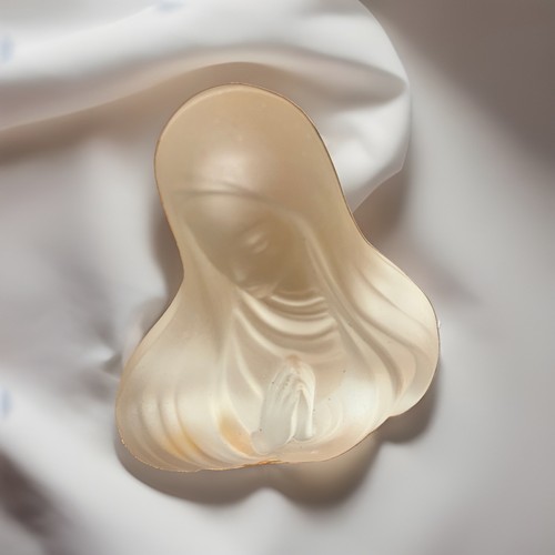 Art deco madonna glass - art,