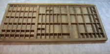 Antique Wooden Printers Drawer