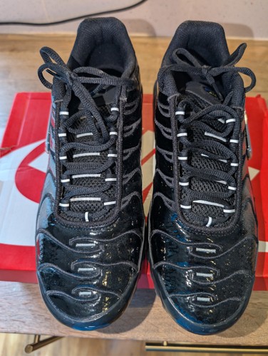 Nike air max plus black - black, volt