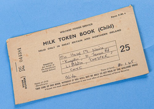 Welfare foods service milk - welfare,