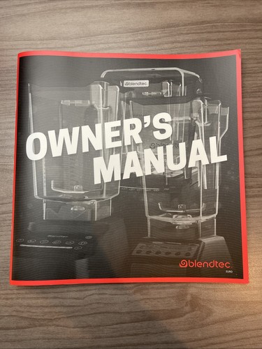Blendtec owner manual - owner’s, euro