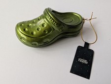 Green Croc Shoe Christmas Tree