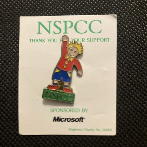 Vintage nspcc enamel - vintage, charity