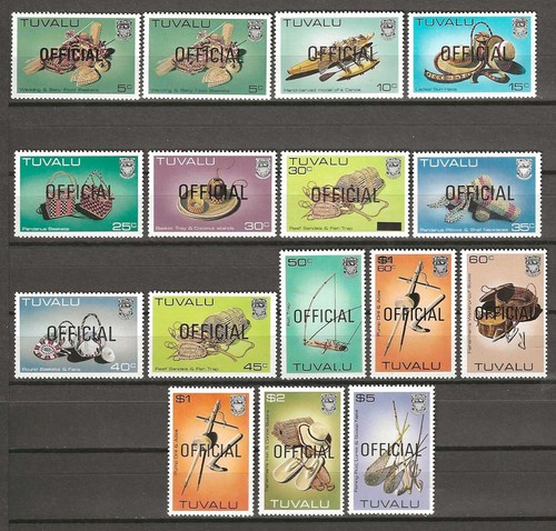 Tuvalu 1983 o20 o34 - sg, +