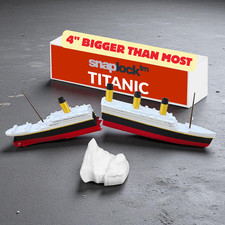 Split In Half Titanic Bath Boat And Pool Toy, Break In Half RMS Titanic Toys
