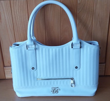 Ted Baker Turaco TB PVC Quilted Tote Bag in white