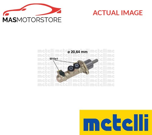 Brake master cylinder metelli - master,