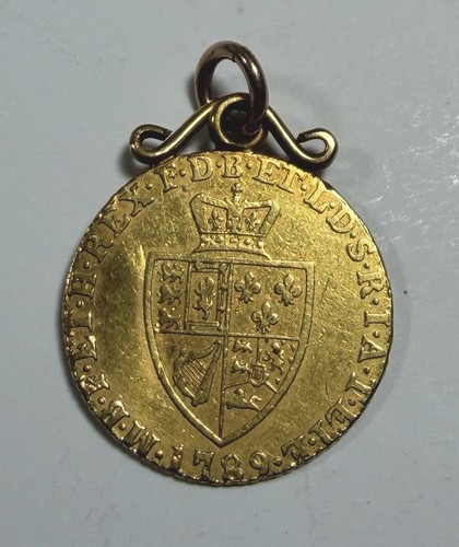 Rare george 111 1789 - 111, solid