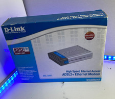 D-Link DSL-320T ADSL2+ Ethernet Modem Internet PC Computers #73