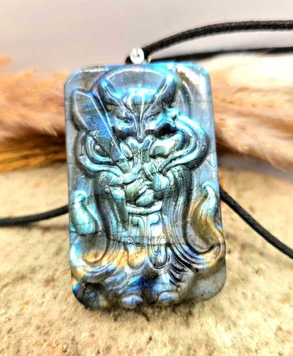Nature labradorite fox warrior - fox,