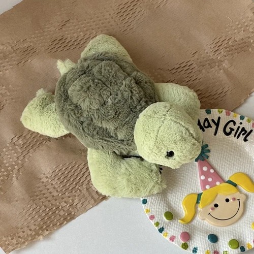 Green turtle plush - green, soft