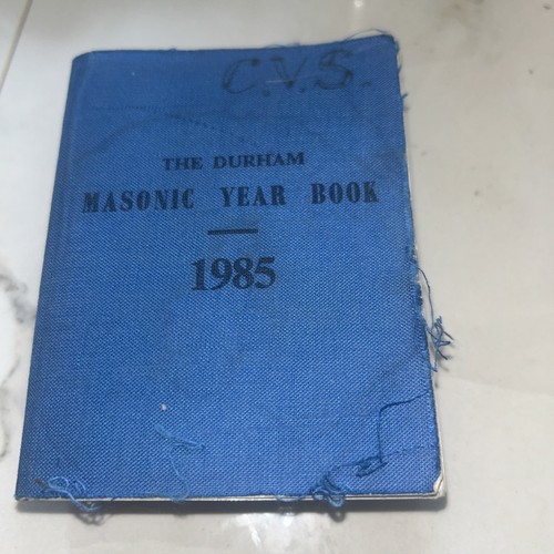 1985 the durham masonic year - ,