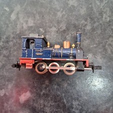 Quirky N Gauge 0-6-0 Steam Loco.  Had It A Good Few Years. Good Runner Ref SH7